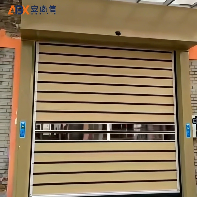 兰州市铝质快速门